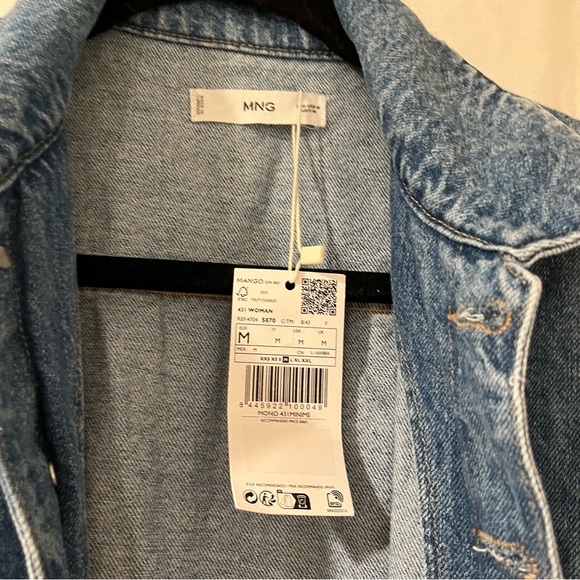 Mango MNG | Denim Cargo Jumpsuit Coveralls - Picture 5 of 8